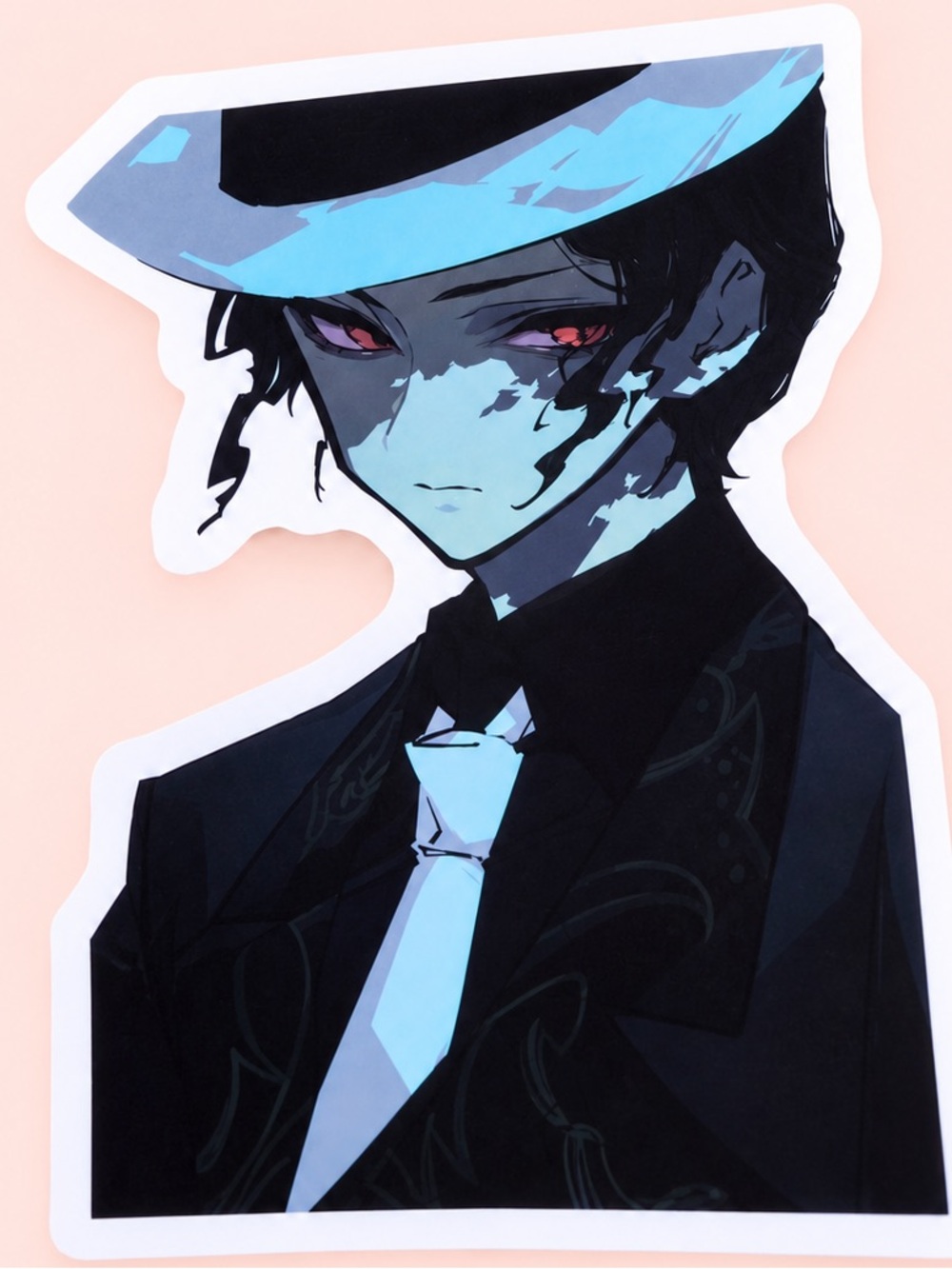 Muzan Kibutsuji Demon King | Demon Slayer Kimetsu no Yaiba Anime Sticker | 5/$10